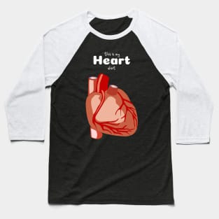 This Is My Heart Shirt - Medical Student In Medschool Funny Gift For Nurse & Doctor Baseball T-Shirt